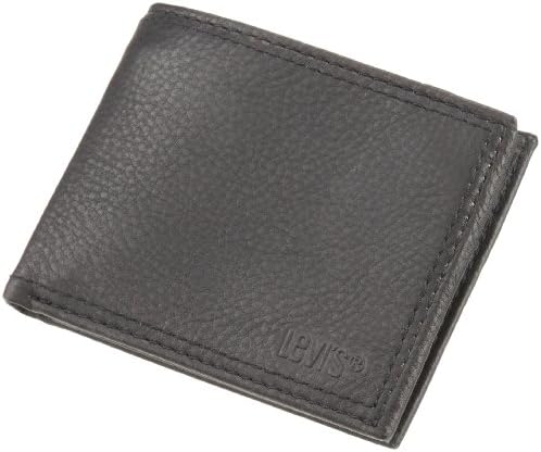 Levi's Men's Traveler Wallet With Interior Zipper