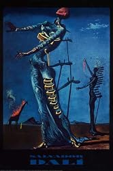 SALVADOR DALI Flaming Giraffe - 24x36 - ART PRINT / poster