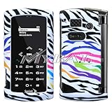MyBat Sanyo Incognito Phone Protector Cover - Rainbow Zebra Skin