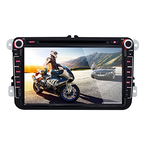 8 Inches 100% Pure Android 4.4 VW Car DVD GPS Navi 1.6G CPU RAM GOLF 6 new polo New Bora JETTA MK4 B6 PASSAT Tiguan SKODA OCTAVIA Fabia