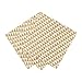Talking Tables Party Time Gold Geo Design Party Napkins for a Birthday, Gold (20 Pack)