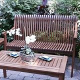 Patiocraft VC6080 All Keruing Hardwood Venetian Resort Bench
