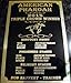 DELUXE AMERICAN PHAROAH 2015 TRIPLE CROWN WINNER COLOR PHOTO COLLECTOR PLAQUE PHARAOH