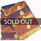 Kanchipuram Blue with Gold Color Uppada Silk Saree