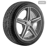 17 Inch Gunmetal 615 Series Wheels Rims and Tires for Mercedes-Benz by USARIM