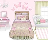 - Flower Basket Twin Comforter Set