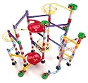 Quercetti 6588 - Steck-Kugelbahn Marble Run Maxi, inklusiv 224 Bauteile, farbig sortiert