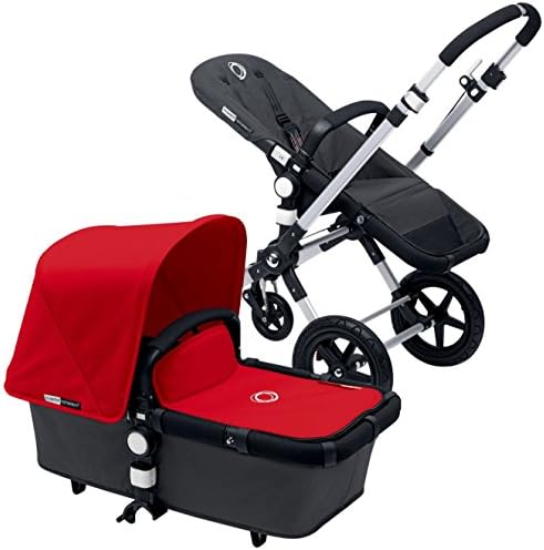 Bugaboo Cameleon3 Complete Stroller - Red - Dark Gray