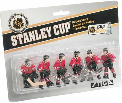 Stiga Chicago Blackhawks Table Rod Hockey Players