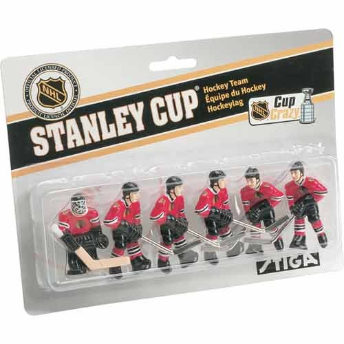 Stiga Chicago Blackhawks Table Rod Hockey Players