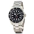 Nautec No Limit Herren-Armbanuhr Deep Sea DS AT-GMT/STSTBKBK