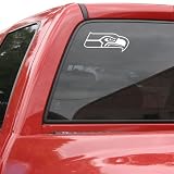 Seattle Seahawks 8"x8" White Decal Logo at Amazon.com