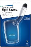 Bausch & Lomb 2206 - 2X - 6X Sight Savers Rectangular Handheld Magnifier w/Acrylic Lens, 4" x 2"