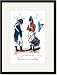 Black Framed/Matted Print 17x23, The Regiment of Artillerists, 1812