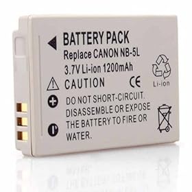 BestDealUSA New NB-5L Battery for Canon SD700IS SD790IS SD800IS