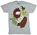 Search : Iron Fist - Sad Mascot Mens T-Shirt in Grey