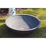 立水栓 ガーデンパン 有田焼岩尾対山窯 黒