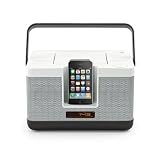 Memorex MI7805P Party Cube CD Sound System for iPod and iPhone (White)