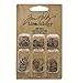 Tim Holtz Idea-ology Metal Jump Rings, 75 Rings per Pack, 36 of the 5/16 Inch and 39 of the 3/8 Inch, Antique Finishes, TH92726