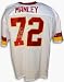 Dexter Manley Autographed Washington Redskins White Throwback Jersey Inscribed with 2X SB Champs