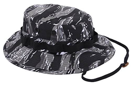 Rothco Boonie Hat, Urban Tiger Camo, Size 7 1/4