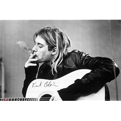 Empire 30559 Kurt Cobain - Smoking, Musik Poster ca. 91,5 x 61 cm