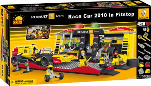 COBI BLOCKS RACE CAR IN PIT STOP 450PC SET