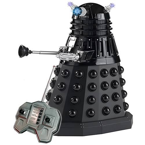 Childrens Toyshop  Toys : DR WHO 18" XL VOICE INTERACTIVE DALEK- black NEW