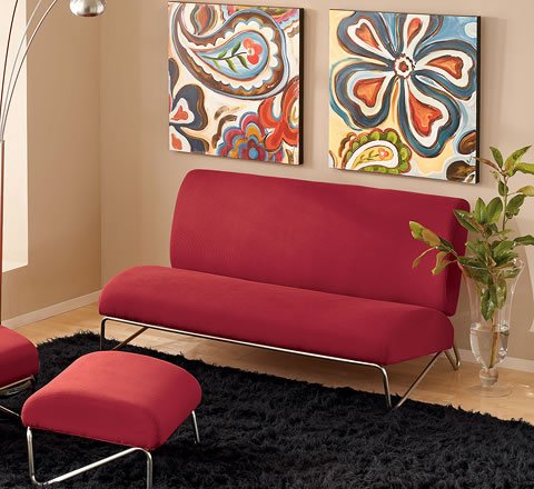 Kitchen: Chocolate Easy Rider Loveseat