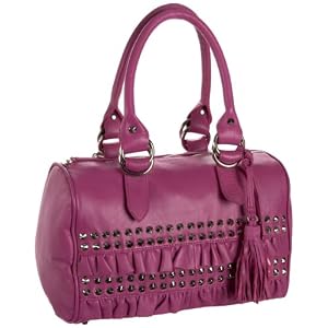 Buy Betsey Johnson We're Just Frilled Medium Satchel by Betsey Johnson