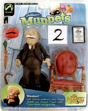 Muppet Show Series 6 > Waldorf Action Figure