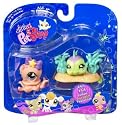 Littlest Pet Shop Pet Pairs Octopus & Green Fish
