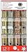 Martha Stewart Glitter Golden Woodland 12 Piece Set