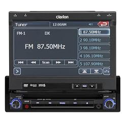 Clarion NZ409 7-Inch Portable GPS Navigator