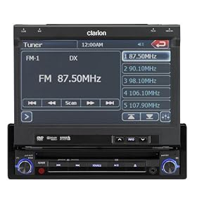 Clarion NZ409 7-Inch Portable GPS Navigator