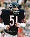 Dick Butkus Chicago Bears - Running - Autographed 8x10 Photograph Signed in Silver