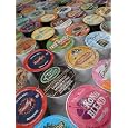 The Coffee Mix's 40 K-cup Teas Sampler Pack, Guaranteed 25 Different Types of HOT Tea K-cups! Best Price