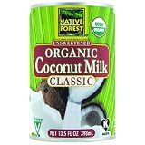 Native Forest Organic Classic Coconut Milk, 13.5-Ounce Cans (Pack of 12)