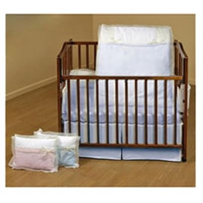 Baby Doll Bedding Classic Bows Crib Bedding Set, Blue
