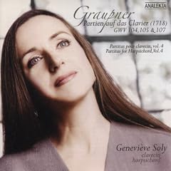 Graupner: Partien auf das Clavier (1718) GWV 104, 105 & 107