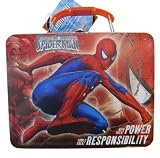 Disney Spider Man Power & Responsibility Embossed Metal Lunch Box