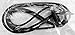SoCal Swimming Bungee Goggle Strap 3.22mm thick
