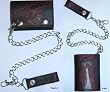 DISTURBED - Smiley Face - Embossed Leather Chain Wallet