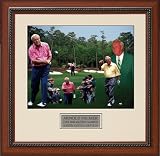 ARNOLD PALMER - FOUR TIME MASTERS CHAMPION, AUGUSTA NATIONAL GOLF CLUB - 16x20 (Frame Size 24x27)