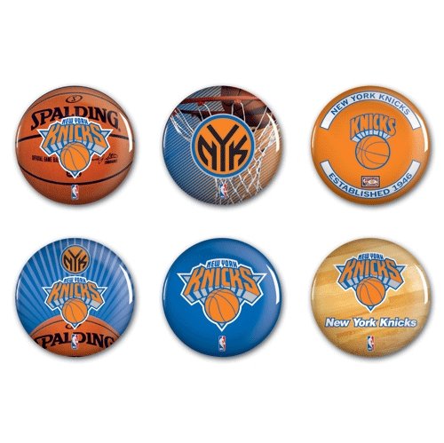New York Knicks Official 1.75" NBA Button Set