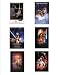 Star Wars Deluxe Set of 6 Movie Posters From ALL the Star Wars Movies