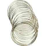 Set of 12 silver bangles