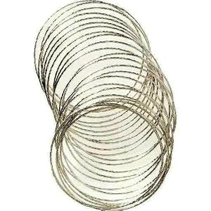 Set of 12 silver bangles