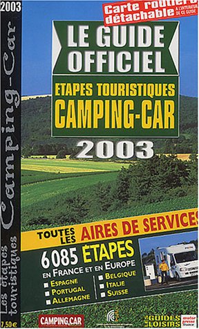 Cover image : Le Guide officiel des étapes touristiques du Camping-Caravaning