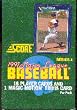 1991 Score Series 1 Baseball Wax Box